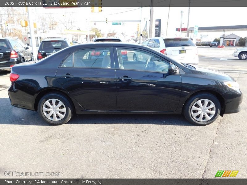 Black Sand Pearl / Ash 2009 Toyota Corolla LE