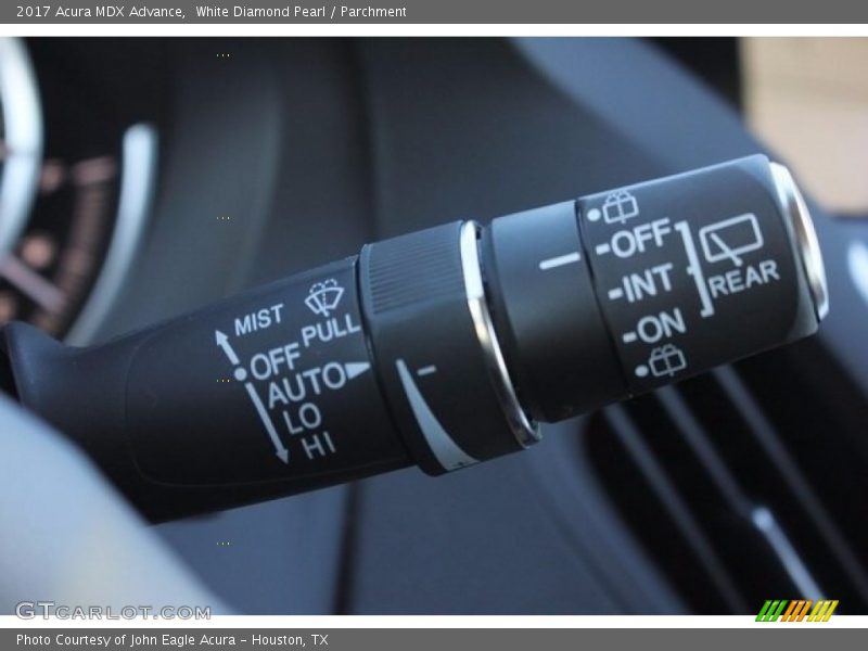 White Diamond Pearl / Parchment 2017 Acura MDX Advance