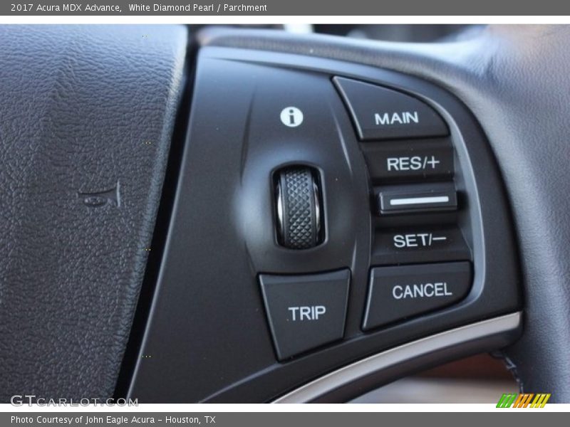 White Diamond Pearl / Parchment 2017 Acura MDX Advance