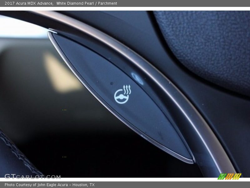 White Diamond Pearl / Parchment 2017 Acura MDX Advance