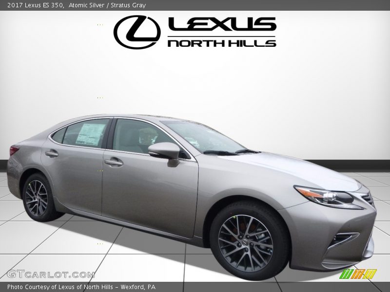 Atomic Silver / Stratus Gray 2017 Lexus ES 350