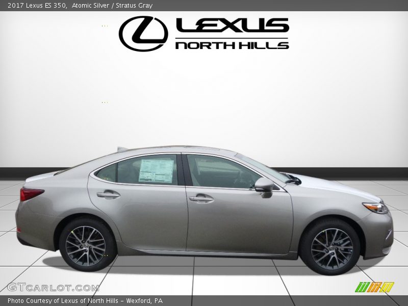 Atomic Silver / Stratus Gray 2017 Lexus ES 350