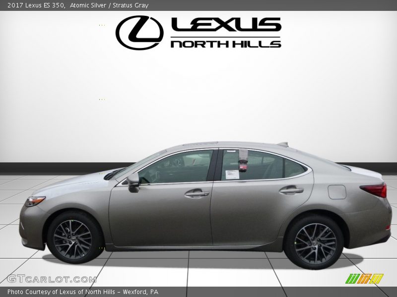 Atomic Silver / Stratus Gray 2017 Lexus ES 350