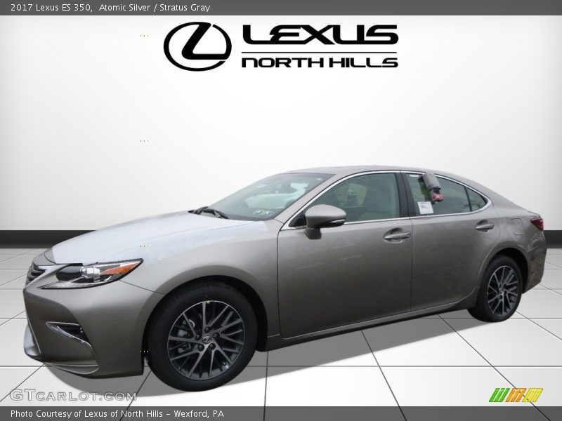 Atomic Silver / Stratus Gray 2017 Lexus ES 350