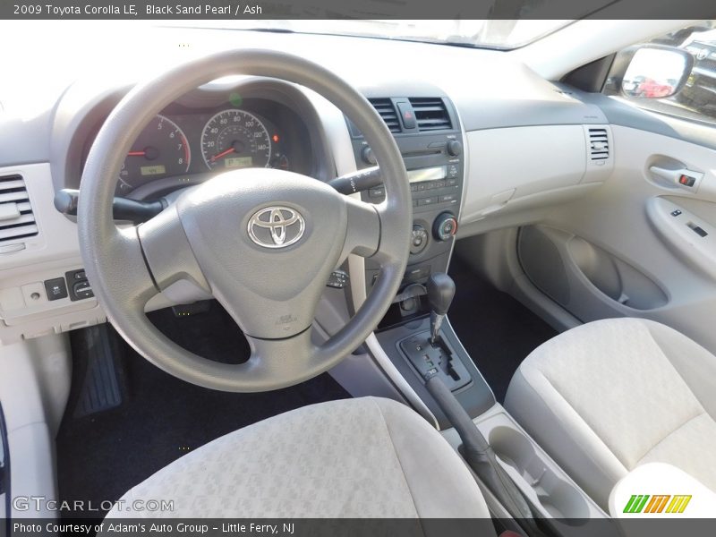 Black Sand Pearl / Ash 2009 Toyota Corolla LE