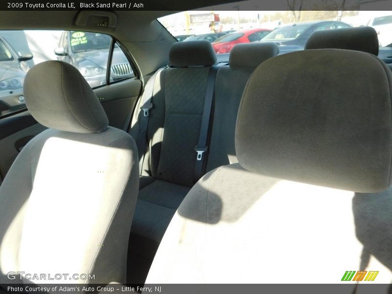 Black Sand Pearl / Ash 2009 Toyota Corolla LE