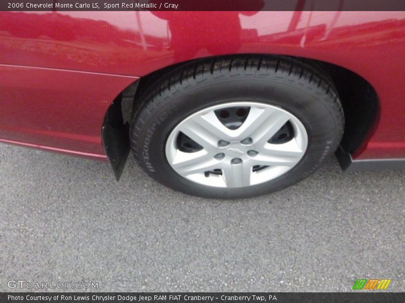 Sport Red Metallic / Gray 2006 Chevrolet Monte Carlo LS