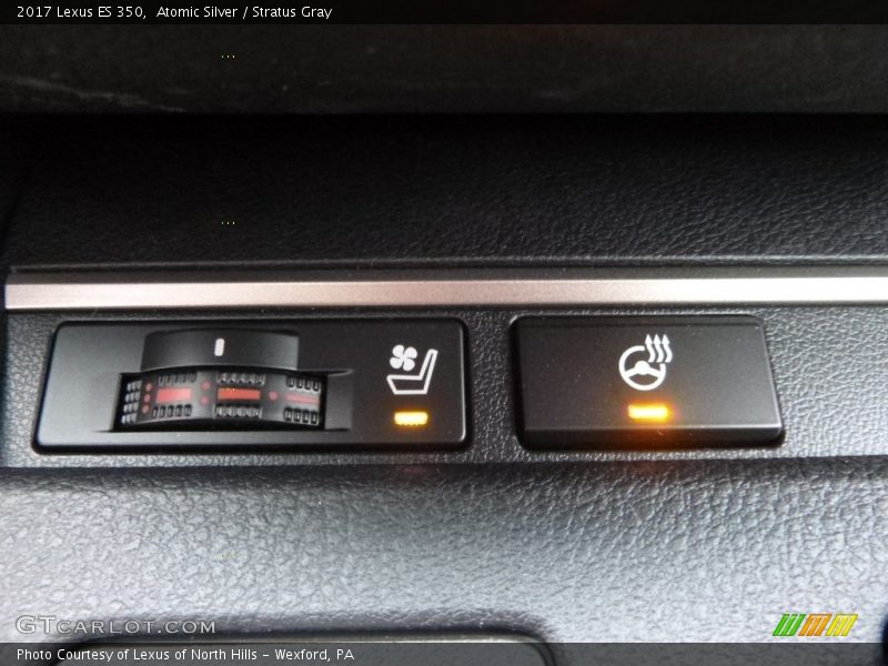 Atomic Silver / Stratus Gray 2017 Lexus ES 350