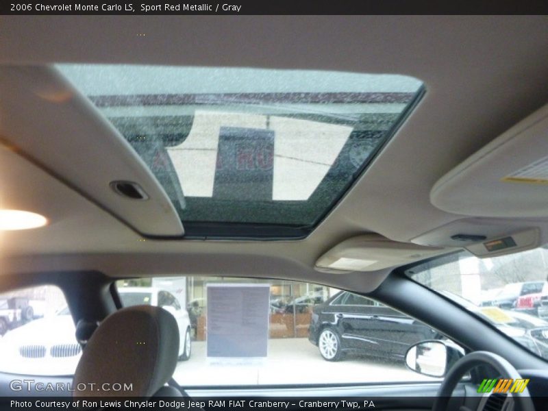 Sport Red Metallic / Gray 2006 Chevrolet Monte Carlo LS