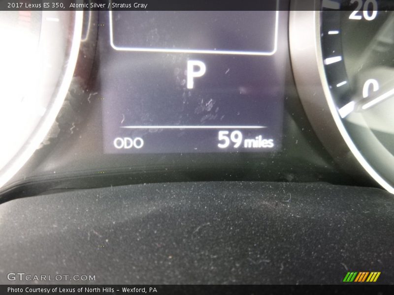Atomic Silver / Stratus Gray 2017 Lexus ES 350