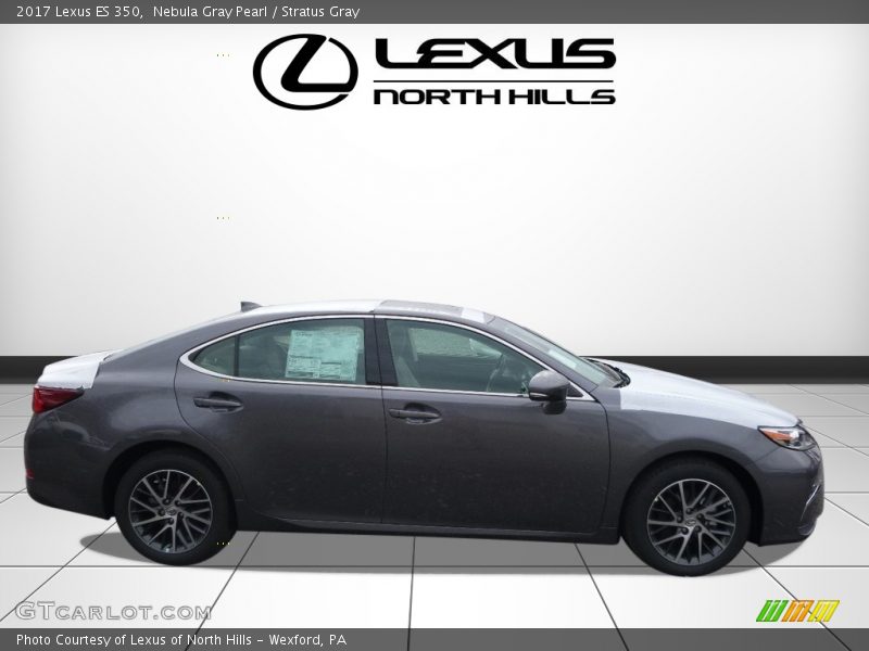 Nebula Gray Pearl / Stratus Gray 2017 Lexus ES 350