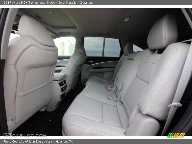 Modern Steel Metallic / Graystone 2017 Acura MDX Technology