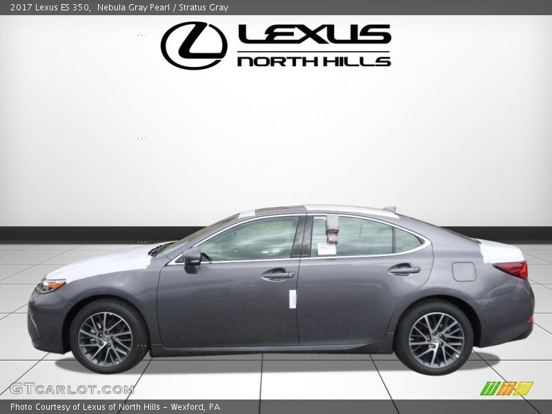 Nebula Gray Pearl / Stratus Gray 2017 Lexus ES 350