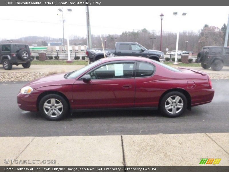  2006 Monte Carlo LS Sport Red Metallic