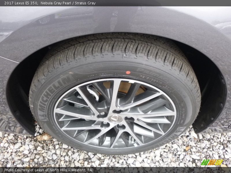 Nebula Gray Pearl / Stratus Gray 2017 Lexus ES 350