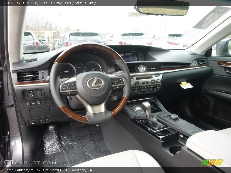 Nebula Gray Pearl / Stratus Gray 2017 Lexus ES 350