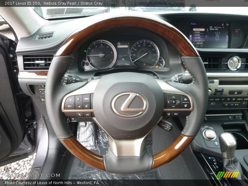 Nebula Gray Pearl / Stratus Gray 2017 Lexus ES 350