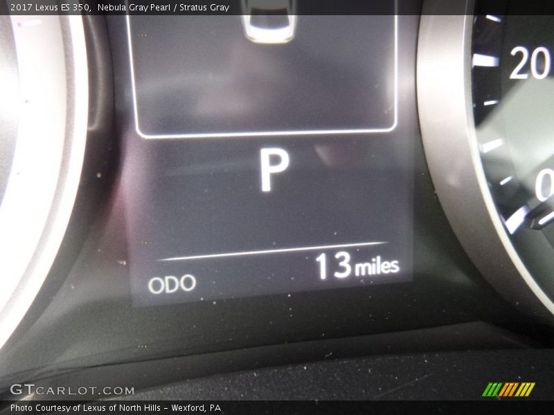 Nebula Gray Pearl / Stratus Gray 2017 Lexus ES 350