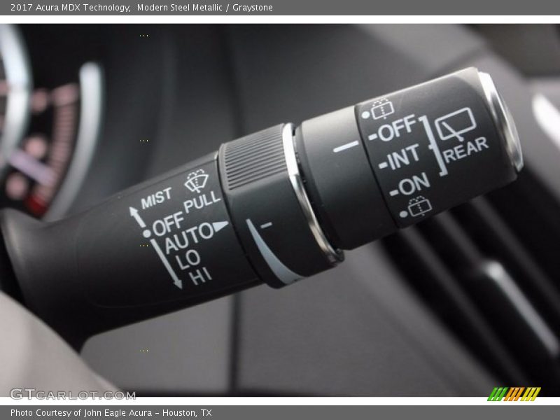 Modern Steel Metallic / Graystone 2017 Acura MDX Technology