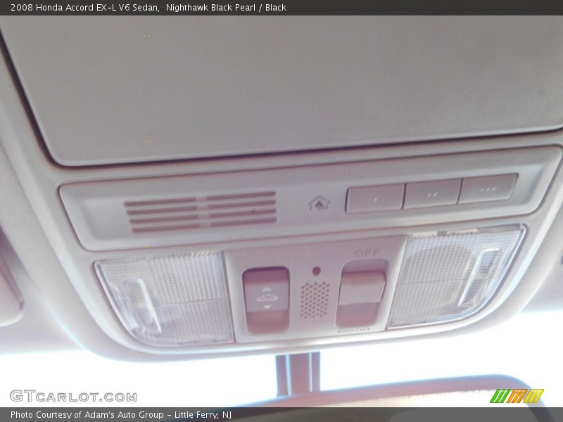 Nighthawk Black Pearl / Black 2008 Honda Accord EX-L V6 Sedan