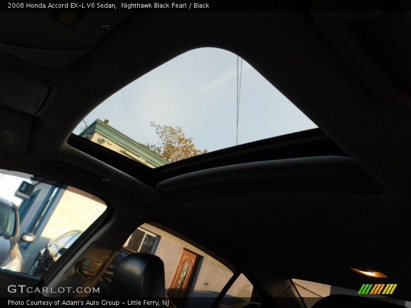 Nighthawk Black Pearl / Black 2008 Honda Accord EX-L V6 Sedan