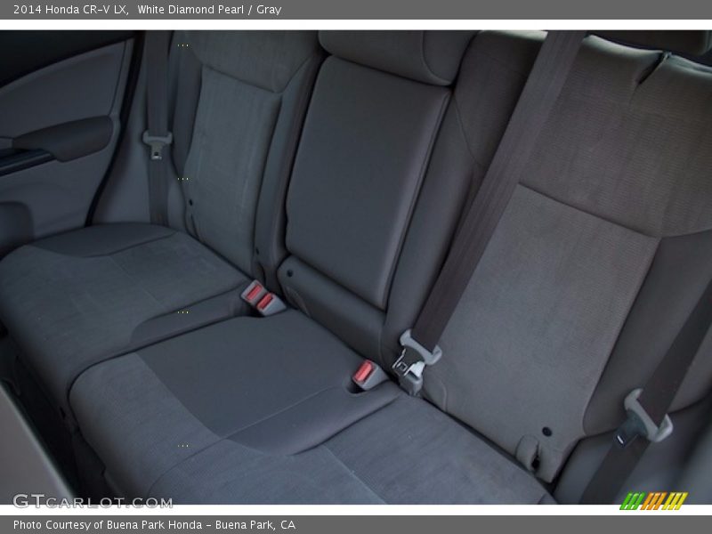 White Diamond Pearl / Gray 2014 Honda CR-V LX
