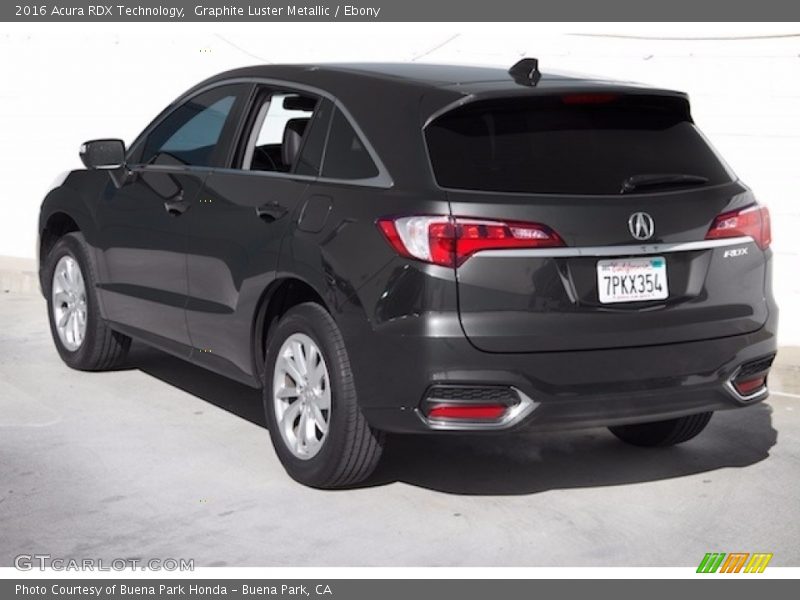 Graphite Luster Metallic / Ebony 2016 Acura RDX Technology