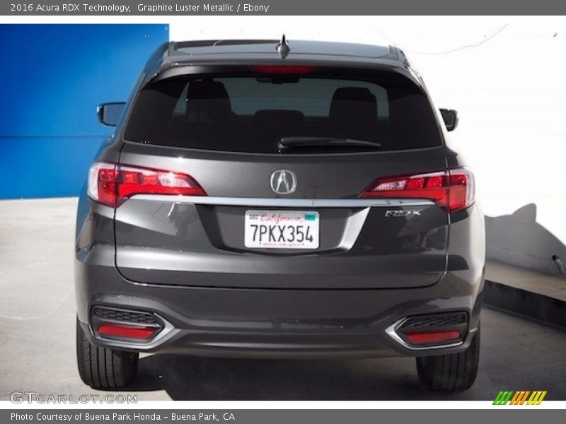 Graphite Luster Metallic / Ebony 2016 Acura RDX Technology