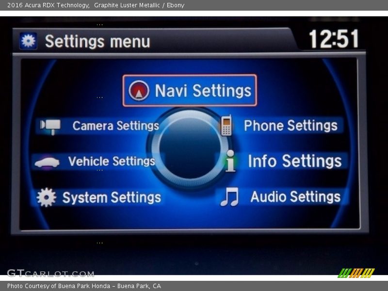 Graphite Luster Metallic / Ebony 2016 Acura RDX Technology