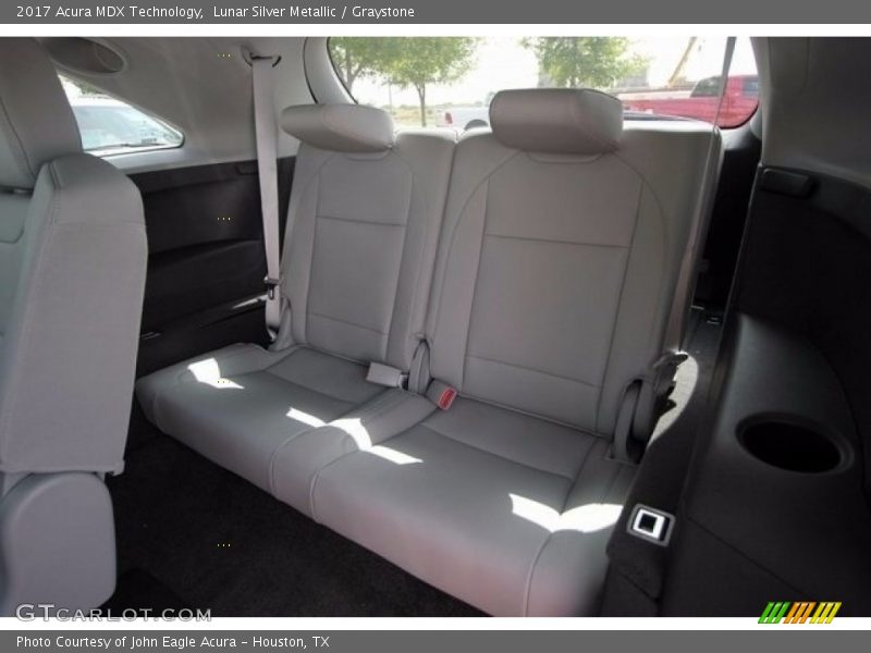 Lunar Silver Metallic / Graystone 2017 Acura MDX Technology
