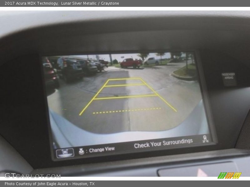 Lunar Silver Metallic / Graystone 2017 Acura MDX Technology