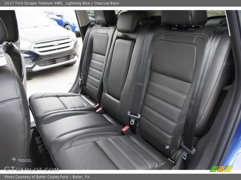 Lightning Blue / Charcoal Black 2017 Ford Escape Titanium 4WD