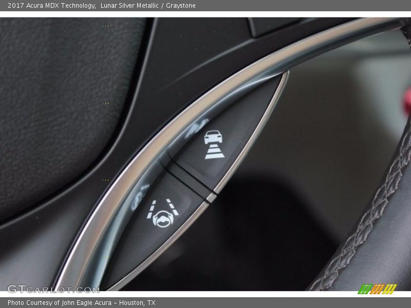 Lunar Silver Metallic / Graystone 2017 Acura MDX Technology