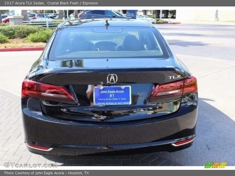 Crystal Black Pearl / Espresso 2017 Acura TLX Sedan