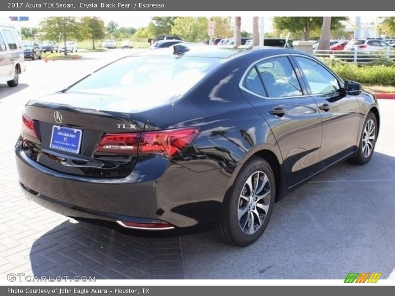 Crystal Black Pearl / Espresso 2017 Acura TLX Sedan