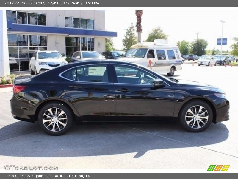Crystal Black Pearl / Espresso 2017 Acura TLX Sedan