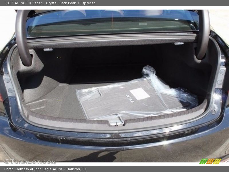 Crystal Black Pearl / Espresso 2017 Acura TLX Sedan