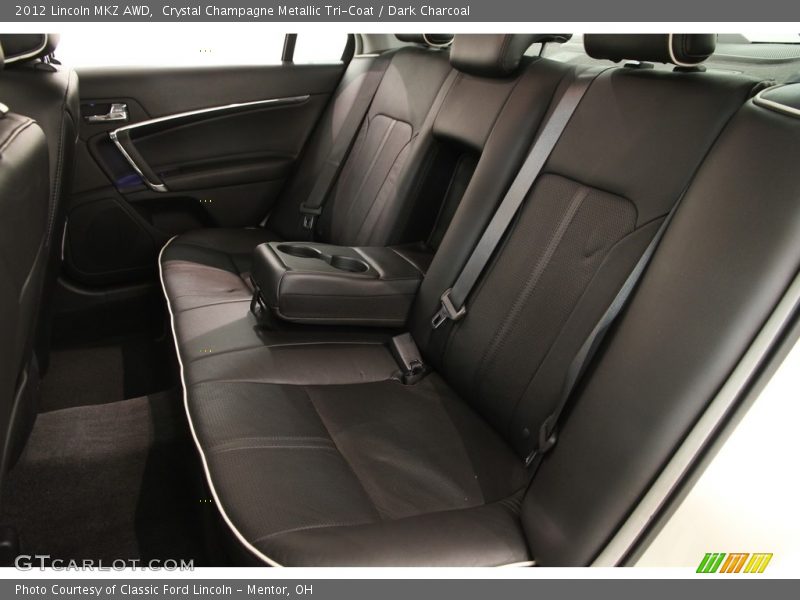 Crystal Champagne Metallic Tri-Coat / Dark Charcoal 2012 Lincoln MKZ AWD
