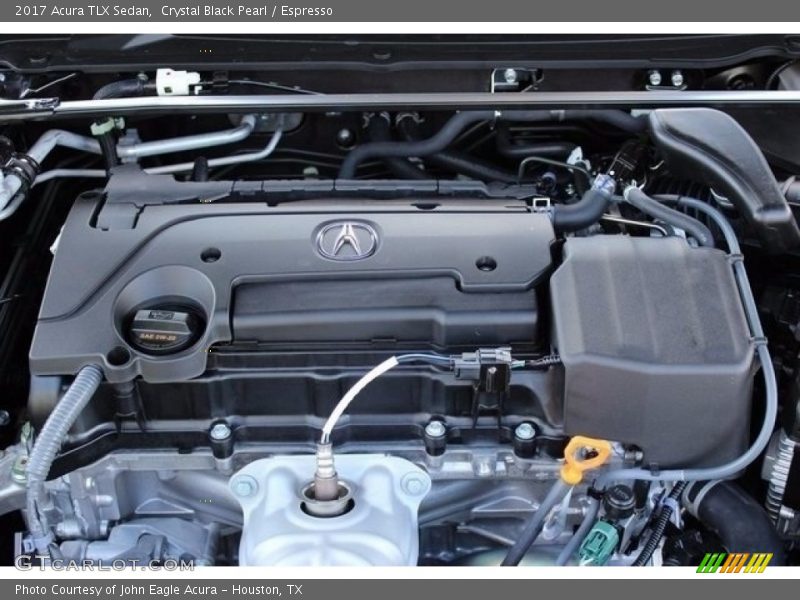 Crystal Black Pearl / Espresso 2017 Acura TLX Sedan