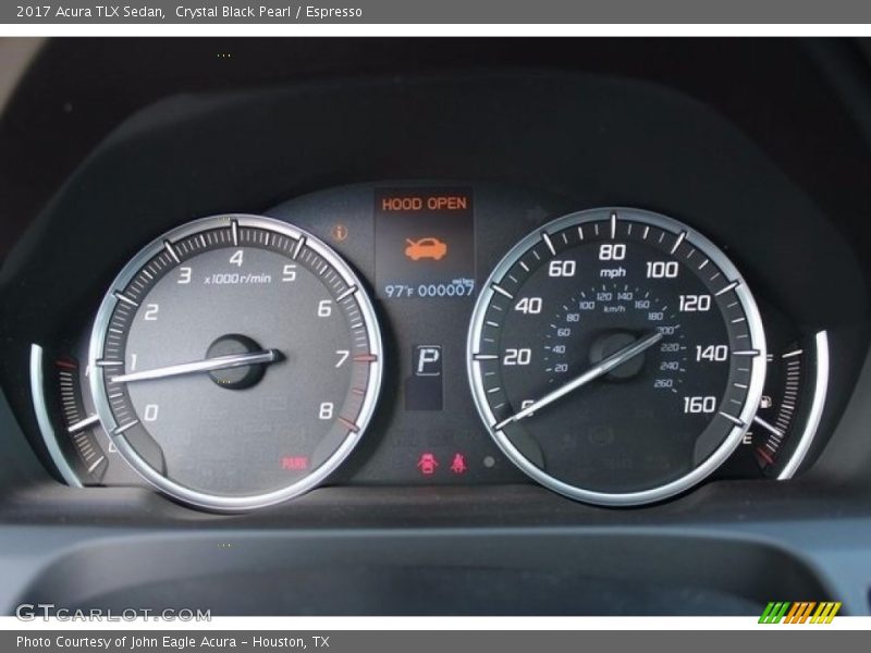 Crystal Black Pearl / Espresso 2017 Acura TLX Sedan