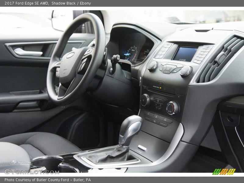 Shadow Black / Ebony 2017 Ford Edge SE AWD