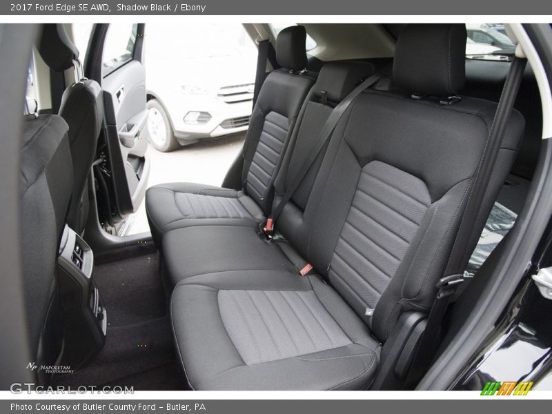 Shadow Black / Ebony 2017 Ford Edge SE AWD