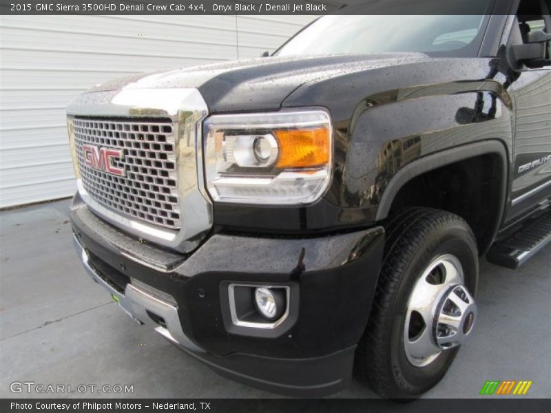 Onyx Black / Denali Jet Black 2015 GMC Sierra 3500HD Denali Crew Cab 4x4