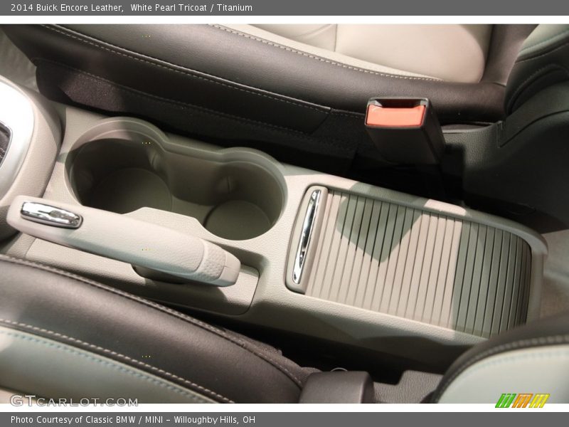White Pearl Tricoat / Titanium 2014 Buick Encore Leather