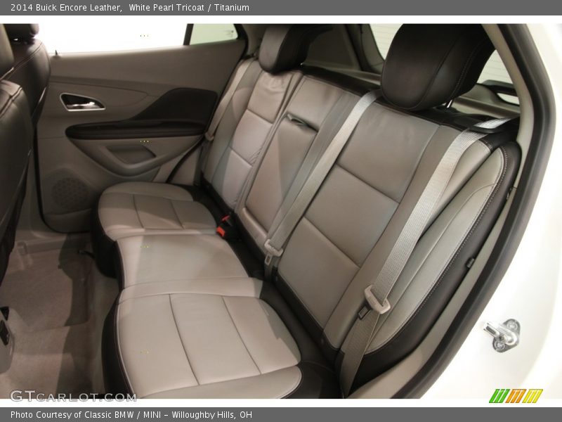 White Pearl Tricoat / Titanium 2014 Buick Encore Leather