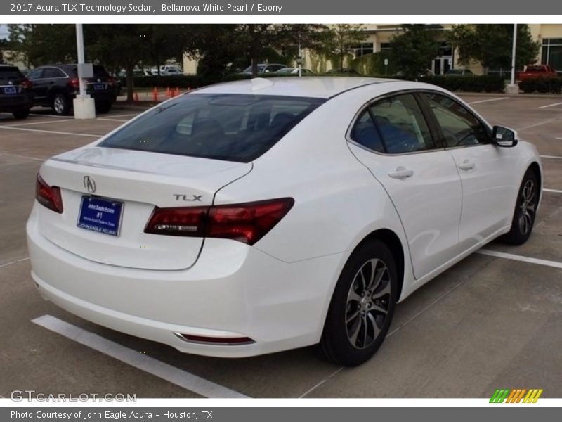 Bellanova White Pearl / Ebony 2017 Acura TLX Technology Sedan