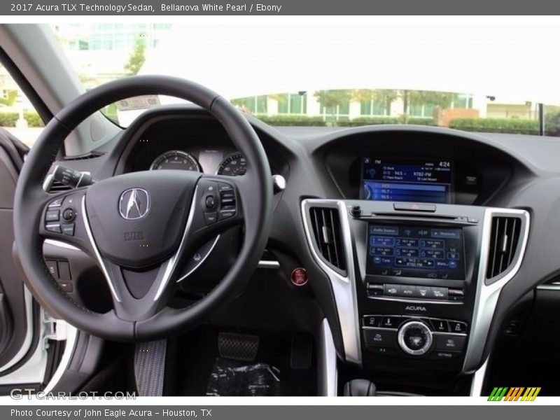 Bellanova White Pearl / Ebony 2017 Acura TLX Technology Sedan