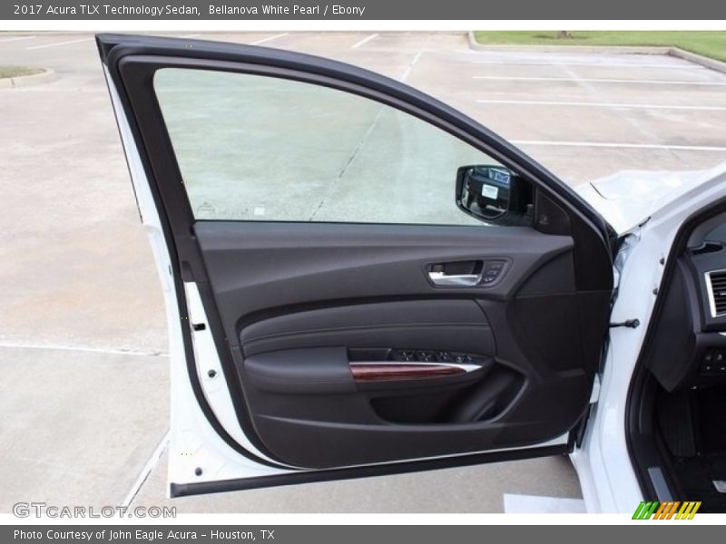 Bellanova White Pearl / Ebony 2017 Acura TLX Technology Sedan