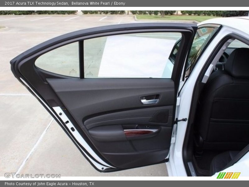 Bellanova White Pearl / Ebony 2017 Acura TLX Technology Sedan