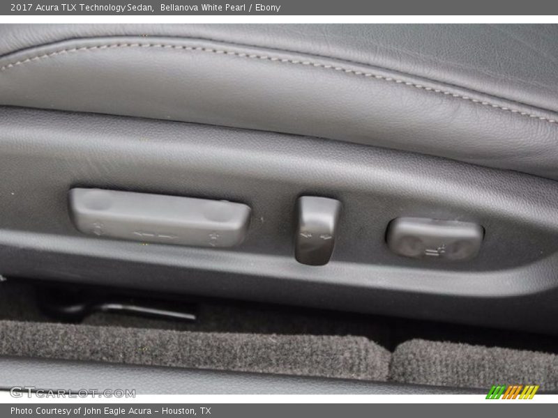 Bellanova White Pearl / Ebony 2017 Acura TLX Technology Sedan